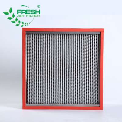 Operating room hospital food processing air purifier celling filter hepa filter h13